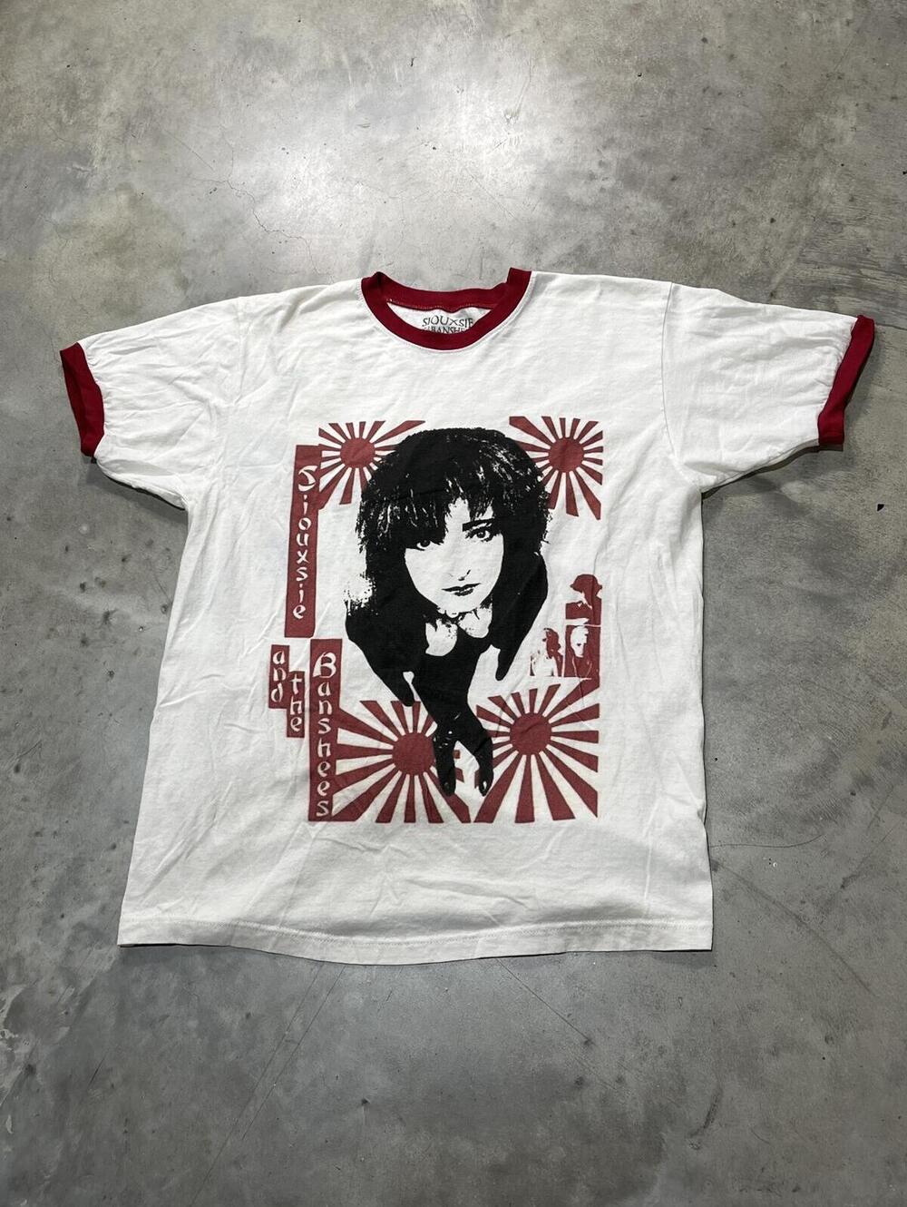 Siouxsie And The Banshees Preowned Large Ringer T-shirt - Picture 2 of 5